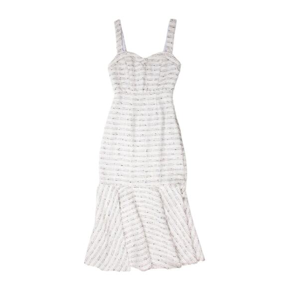 $540 Misa Los Angeles Elke Dress Winter White Size XS - Picture 2 of 4